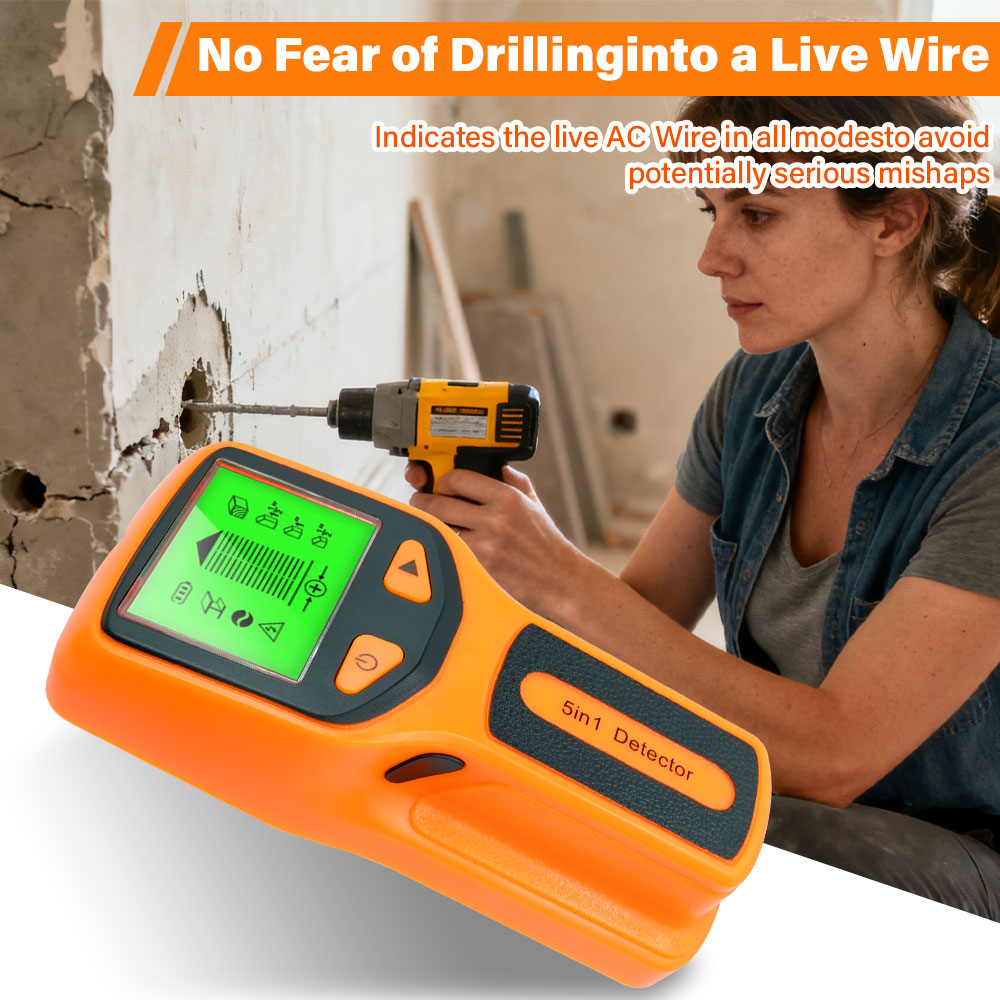 Stud Finder Wall Scanner 5 In 1 - Nuevo Detector de pared 5 en