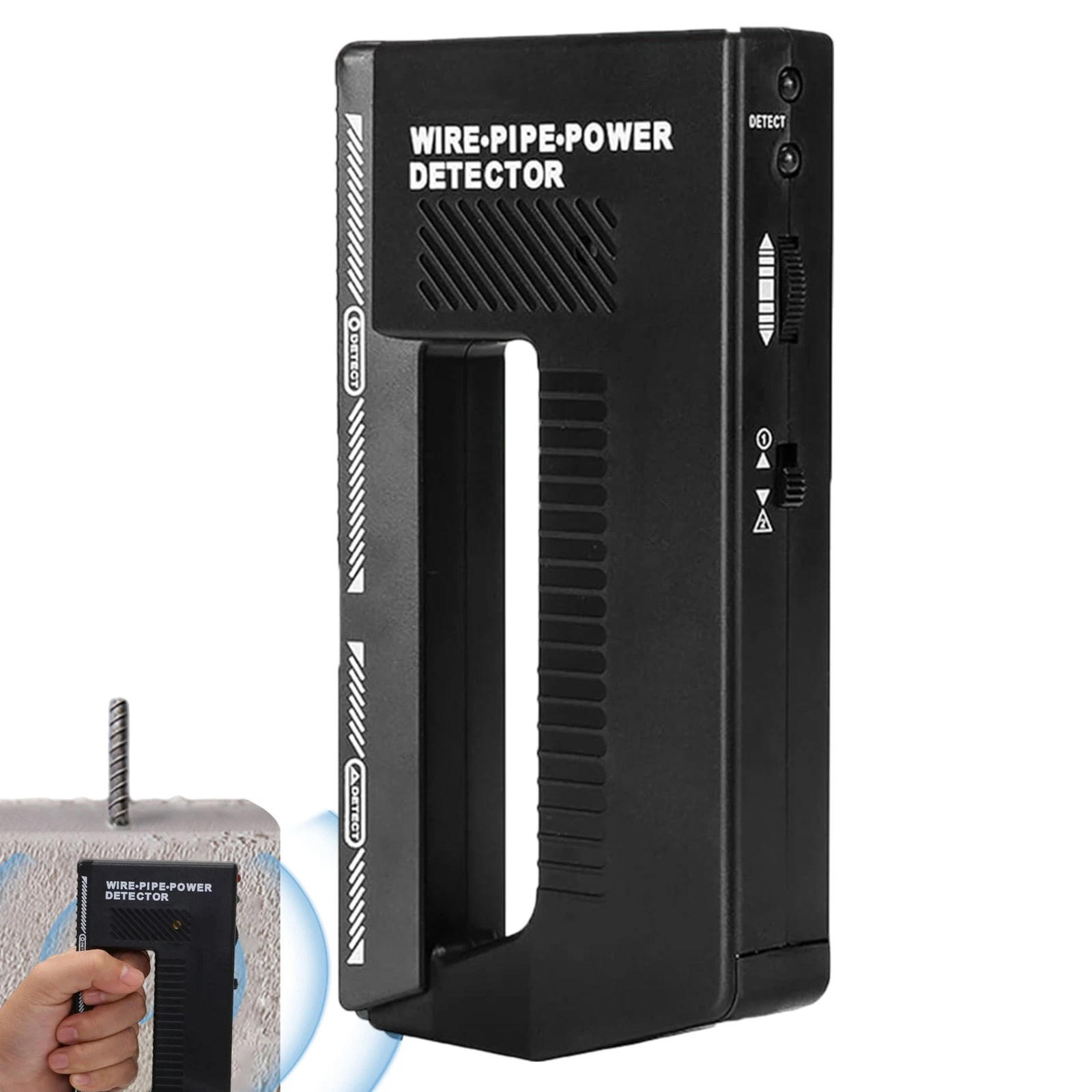 Pipe Detector Wall Scanner - Detector de Metales Portátil WPP123 con