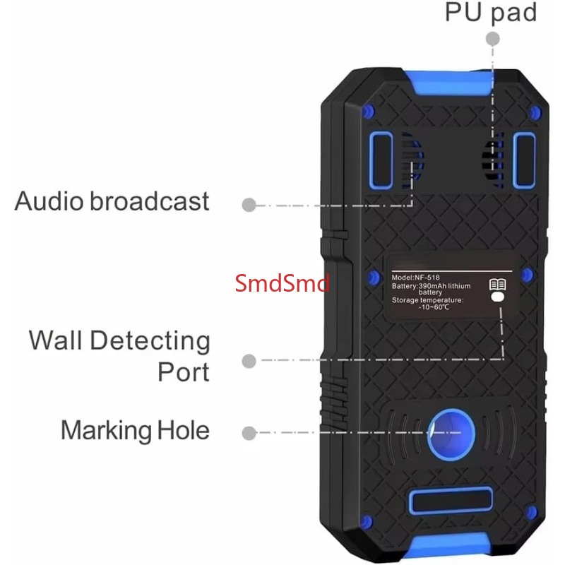 Detector de Metales Profesiona - Stud Detector With Metal Ac Wire reseña y precio