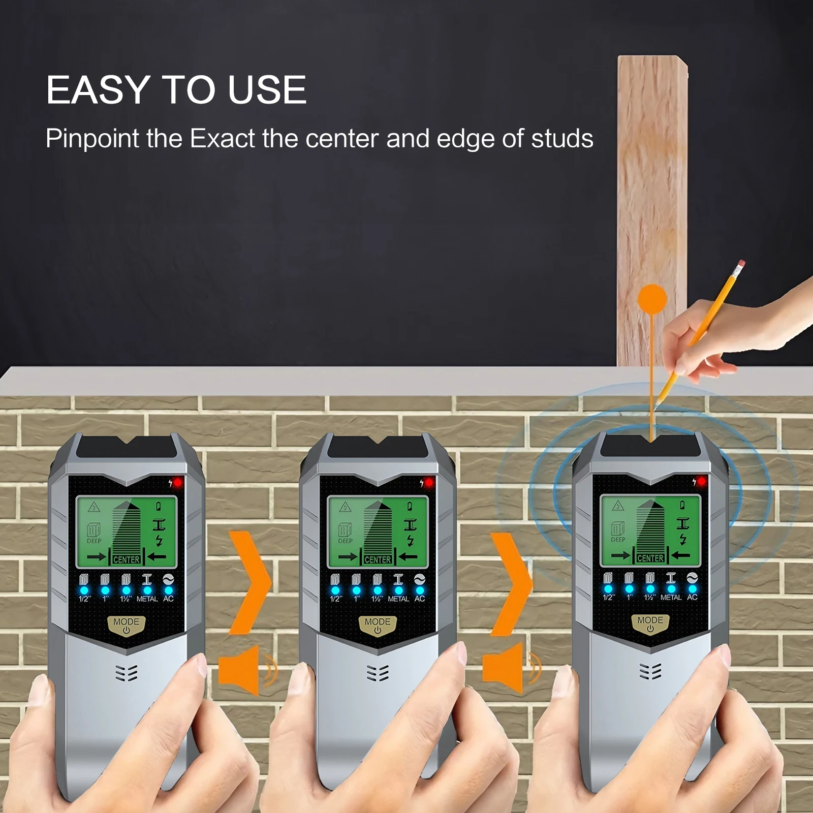 Detector de Pared Multifuncion - Stud Finder Wall Scanner 5 In 1 reseña y precio