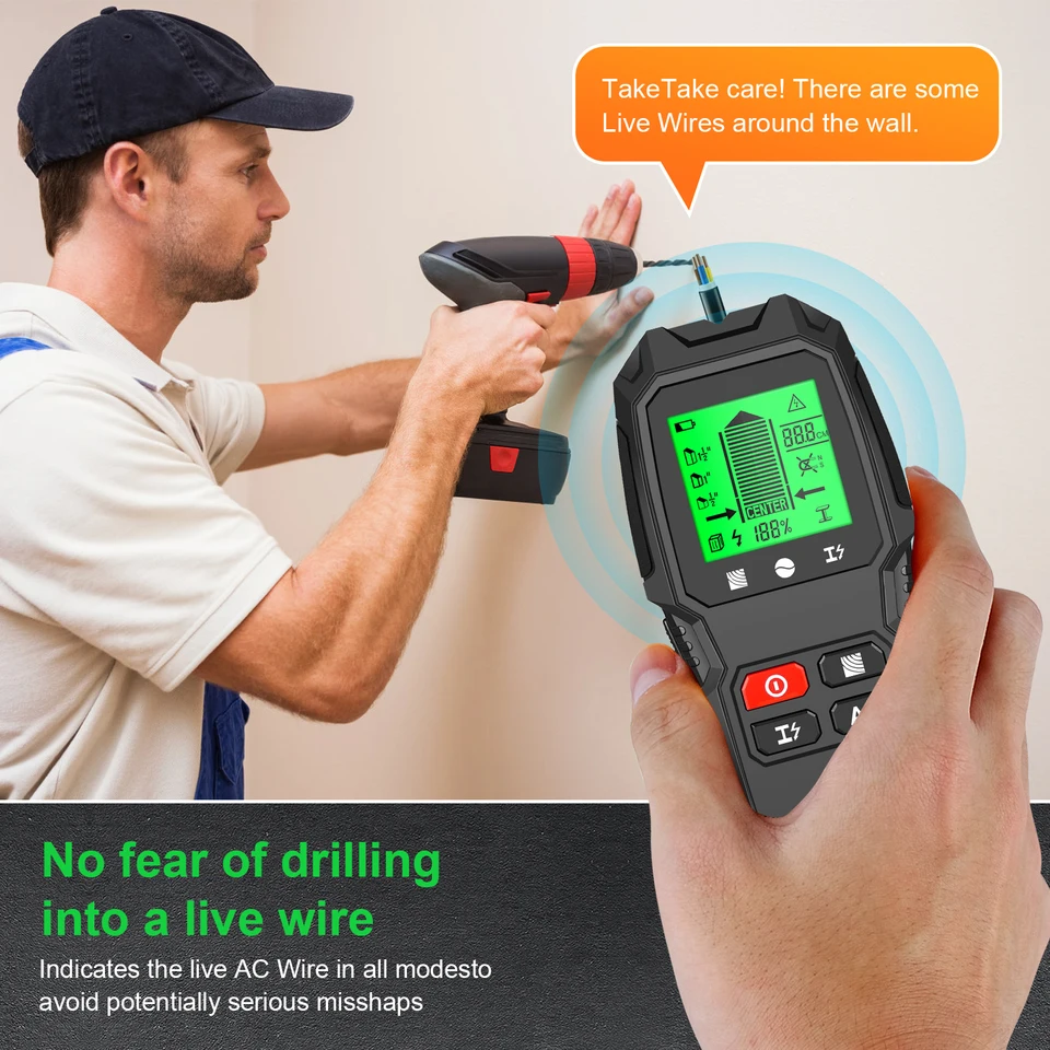 Detector de montantes de pared - Stud Finder Center Finder Edge reseña y precio