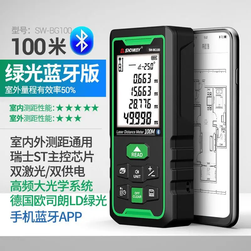 Medidor de Distancia Láser SND - Stud Finder With Laser Level reseña y precio