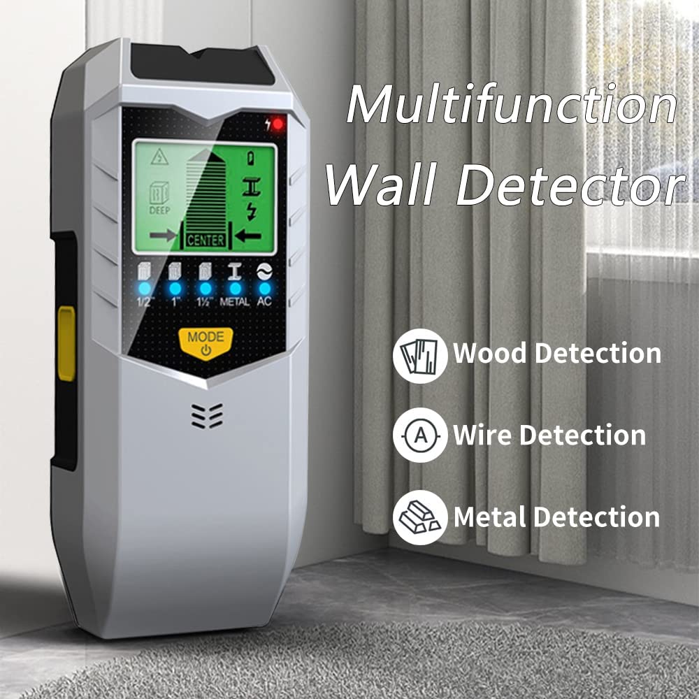 Detector de pared electrónico  - Stud Finder Wall Scanner 5 In 1 reseña y precio