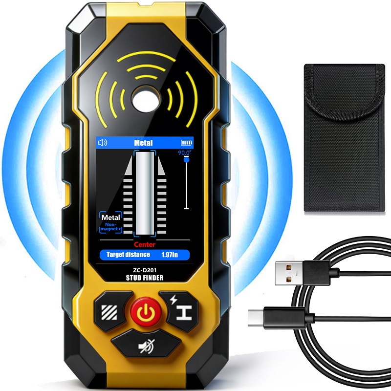 Detector de vigas ZC-D201 4 en - Stud Finder Center Finder Edge reseña y precio