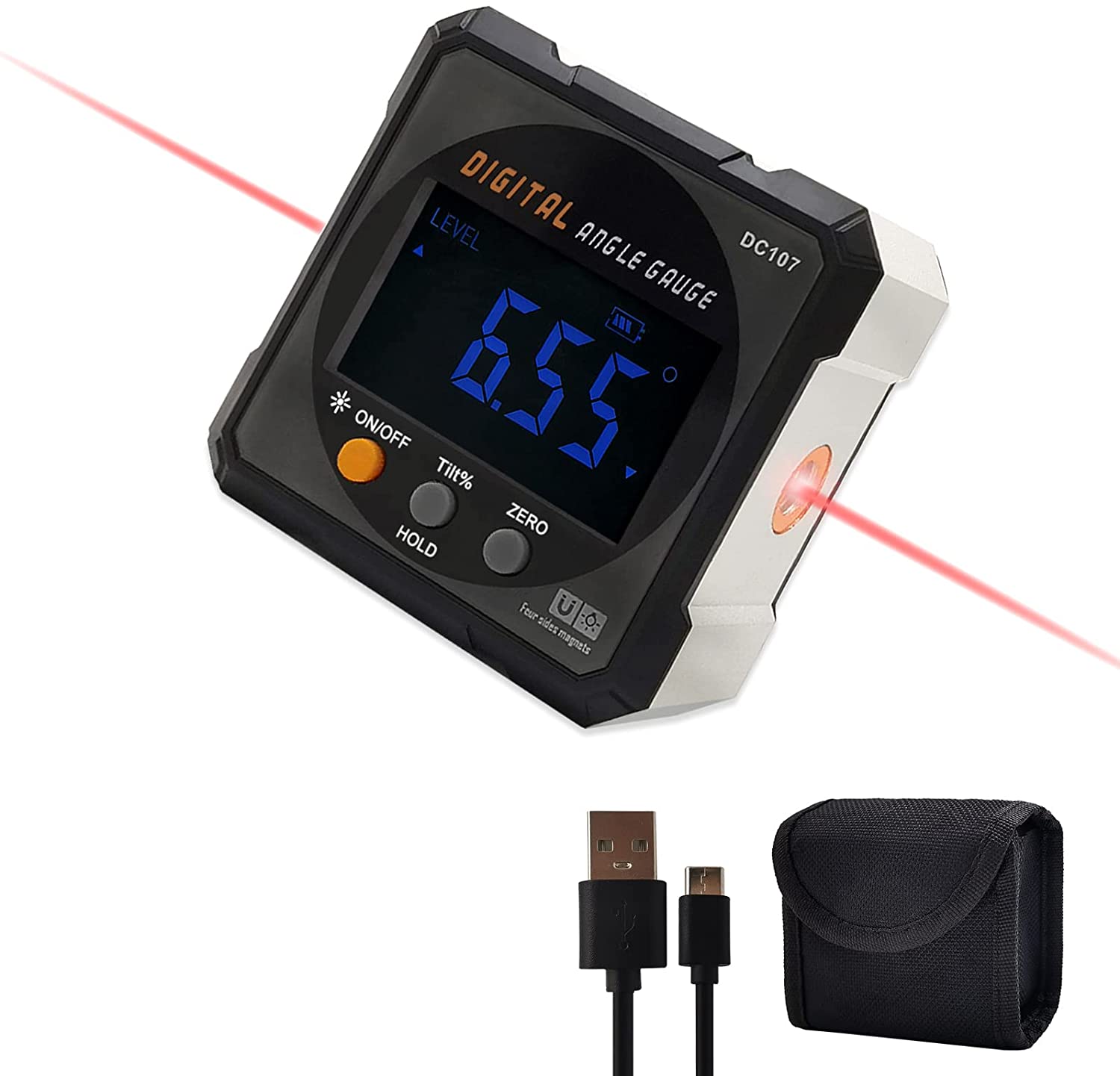 Transportador digital Láser US - Stud Finder With Laser Level reseña y precio