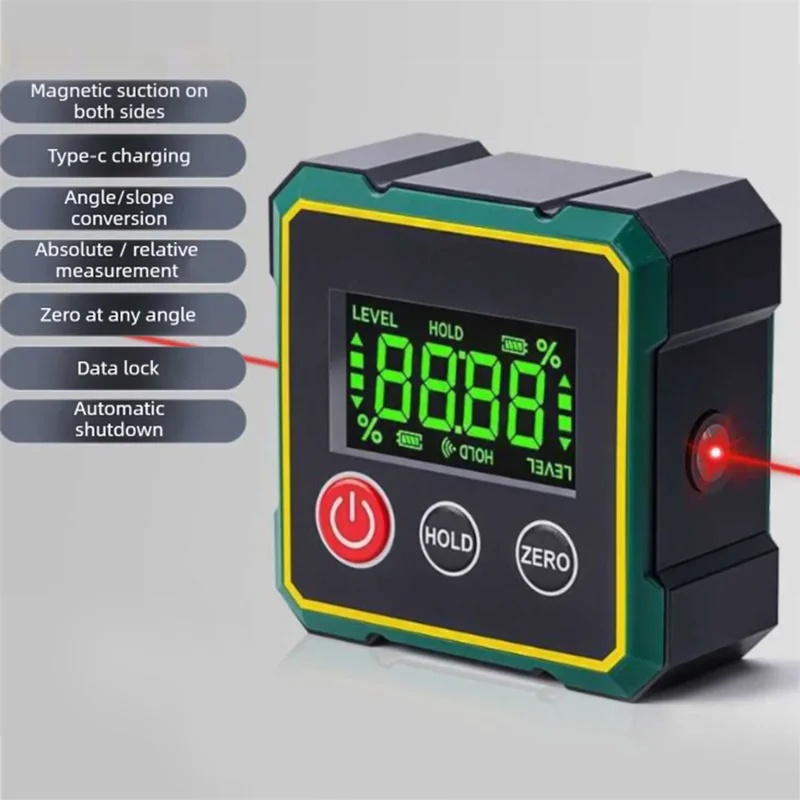 Medidor de ángulos digital lás - Stud Finder With Laser Level reseña y precio