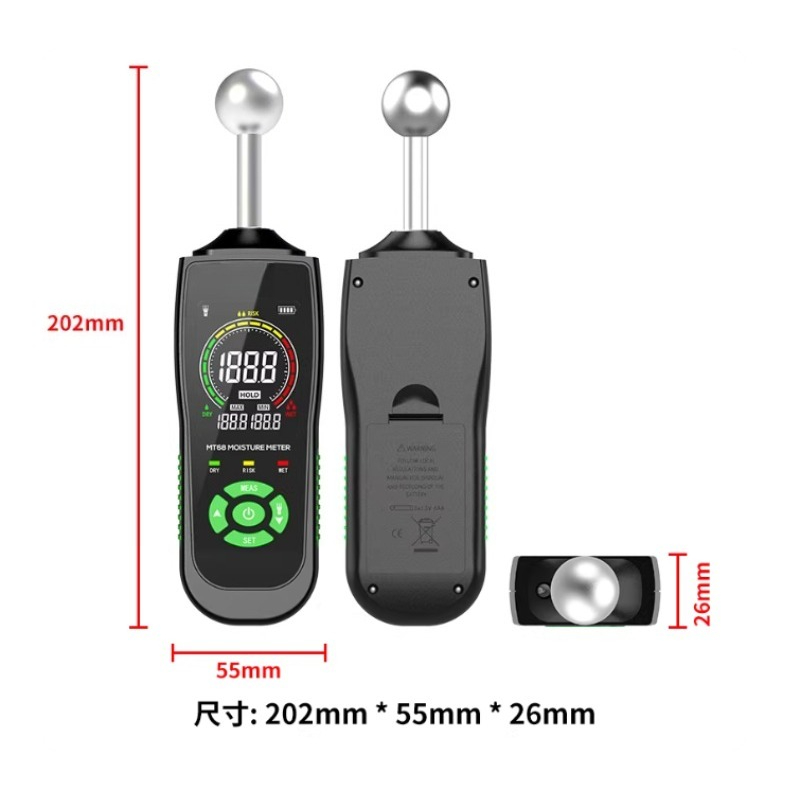 Medidor de Humedad Inductivo d - Moisture Meter Wall Wood reseña y precio