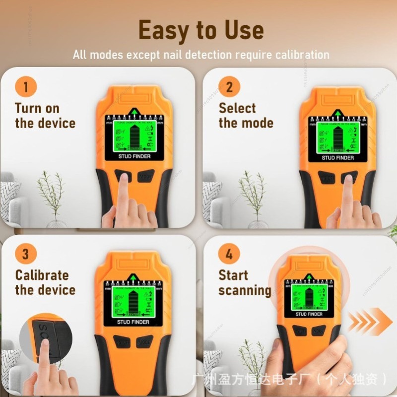 Escáner de pared multifunción  - Wall Scanner Rebar Detector reseña y precio