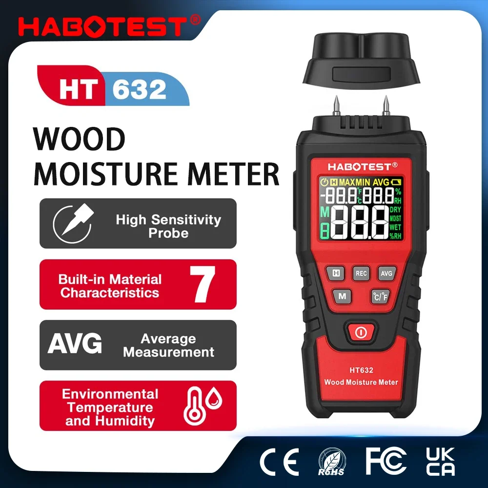 Medidor de Humedad Digital HAB - Moisture Meter Wall Wood reseña y precio