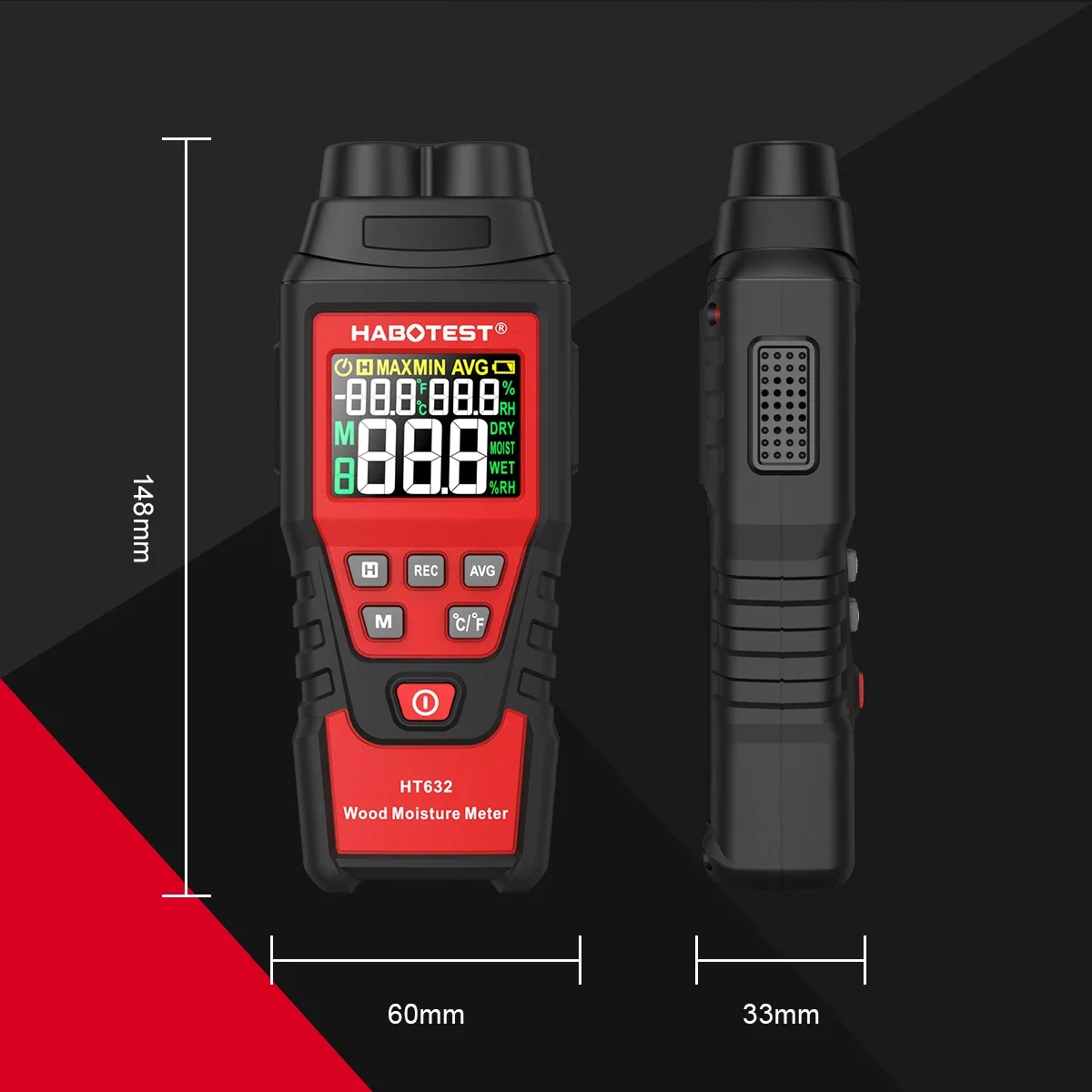 Medidor de Humedad Digital HAB - Moisture Meter Wall Wood reseña y precio