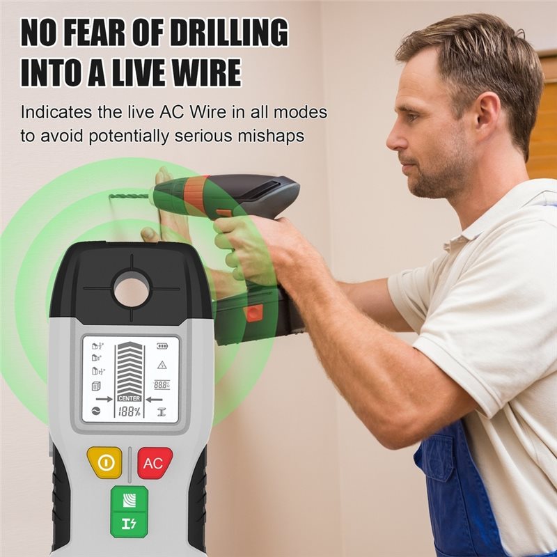 UISN - Detector de Pared Multi - Pipe Detector Wall Scanner reseña y precio