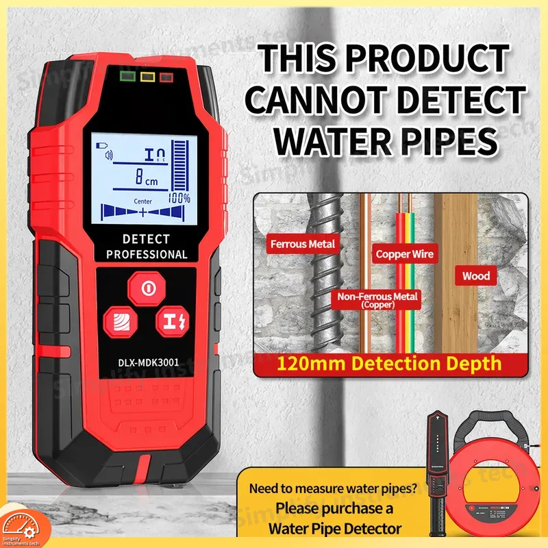 Detector de Pared Portátil Mul - Wall Scanner For Concrete reseña y precio