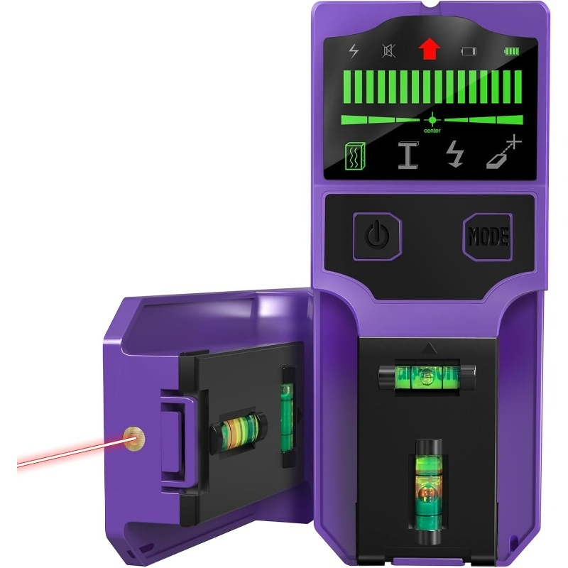 Buscador de vigas Escáner de p - Stud Finder With Laser Level reseña y precio