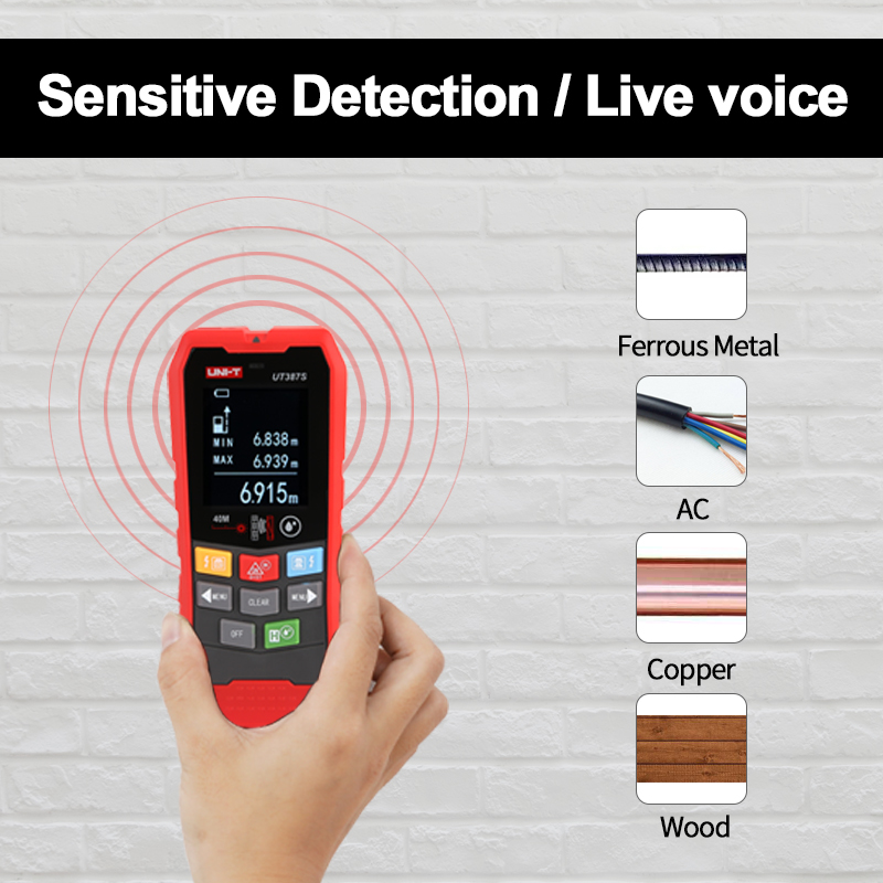 UNI-T Detector de Metales 4 en - Stud Detector With Metal Ac Wire reseña y precio