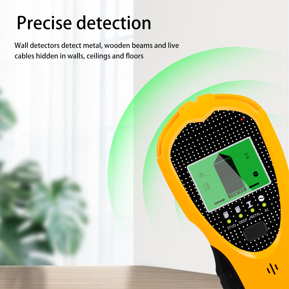 Detector de metales portátil m - Stud Finder Wall Scanner 5 In 1 reseña y precio