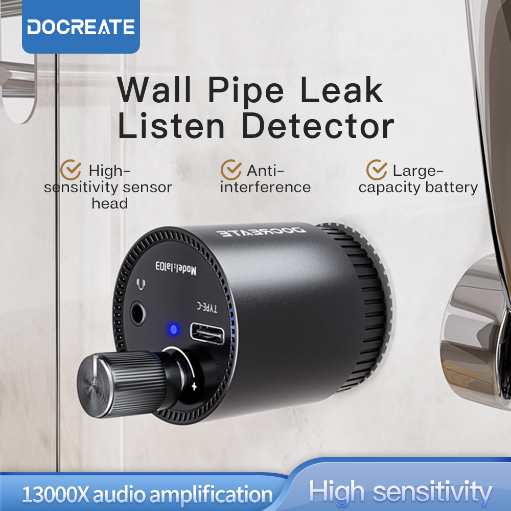 Kit detector de fugas de agua  - Pipe Detector Wall Scanner reseña y precio