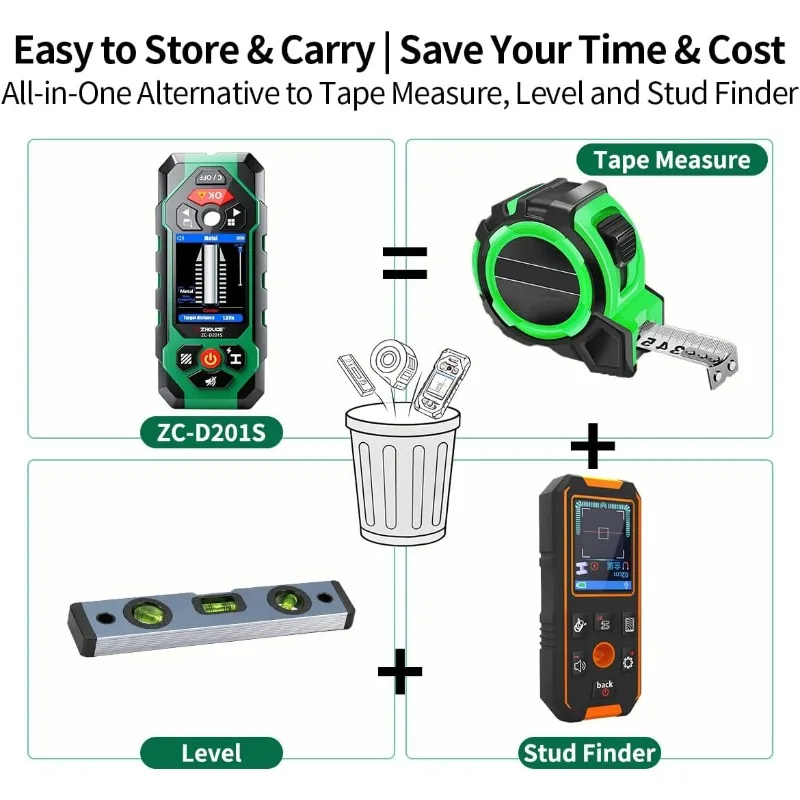 Detector de cables y niveles l - Stud Finder With Laser Level reseña y precio
