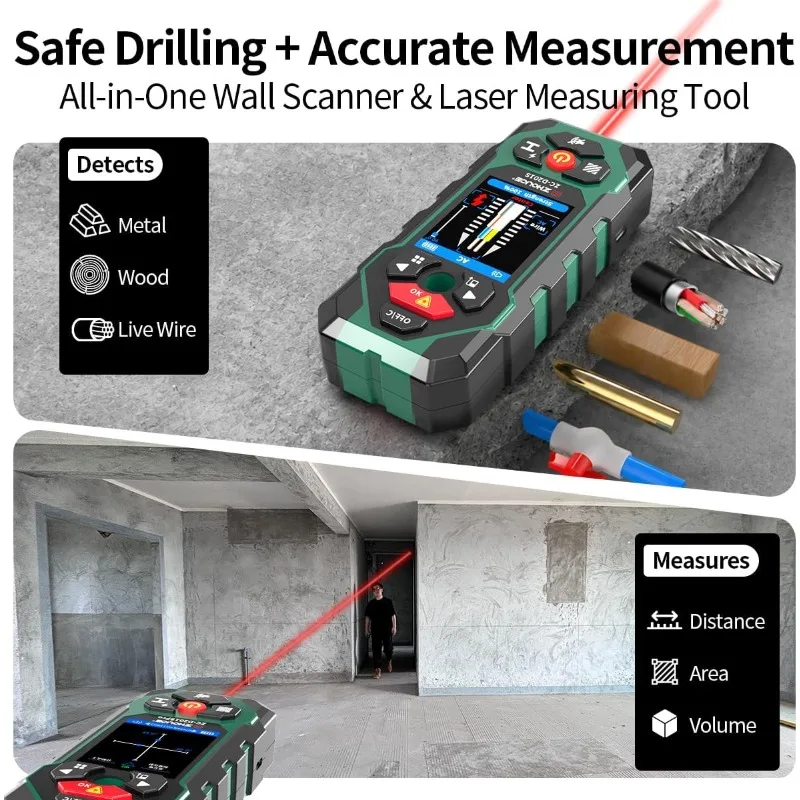 Detector de cables y niveles l - Stud Finder With Laser Level reseña y precio