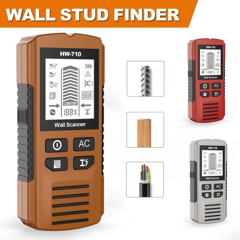 Detector de vigas de pared 5 e - Stud Finder Wall Scanner 5 In 1 reseña y precio